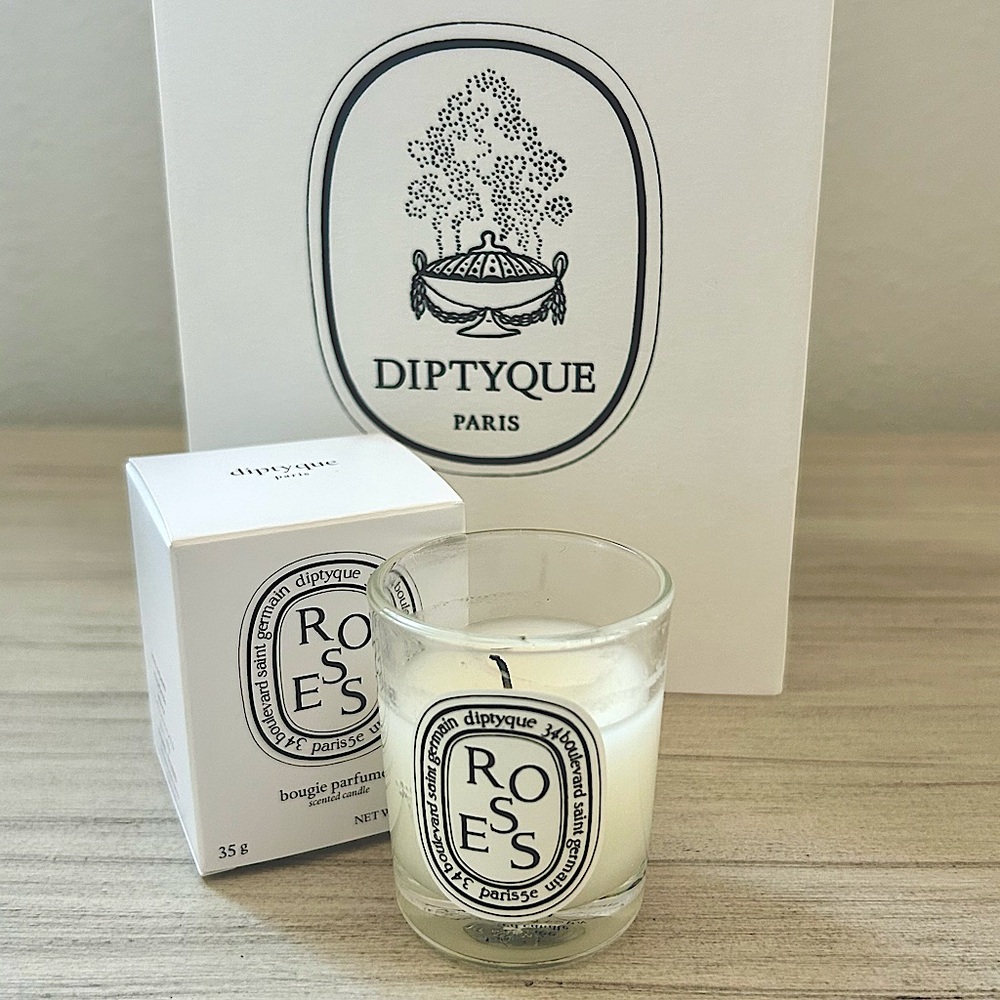 Diptyque Roses Mini Candle